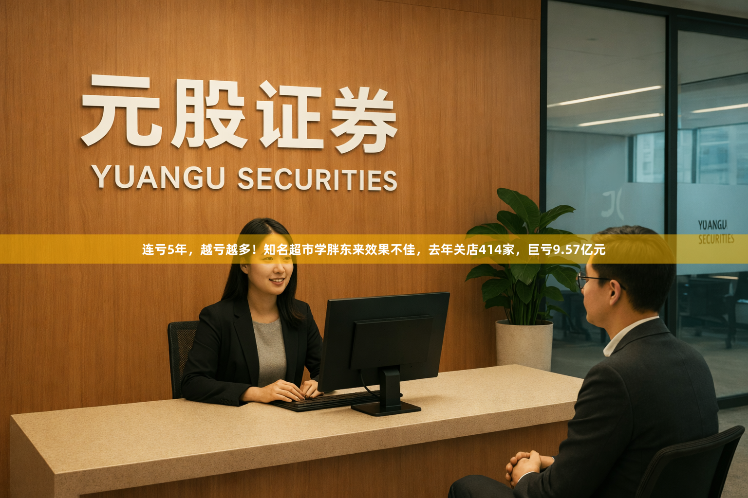 连亏5年，越亏越多！知名超市学胖东来效果不佳，去年关店414家，巨亏9.57亿元